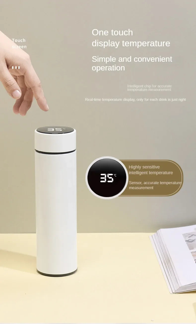 Digital Temperature Display Bottle