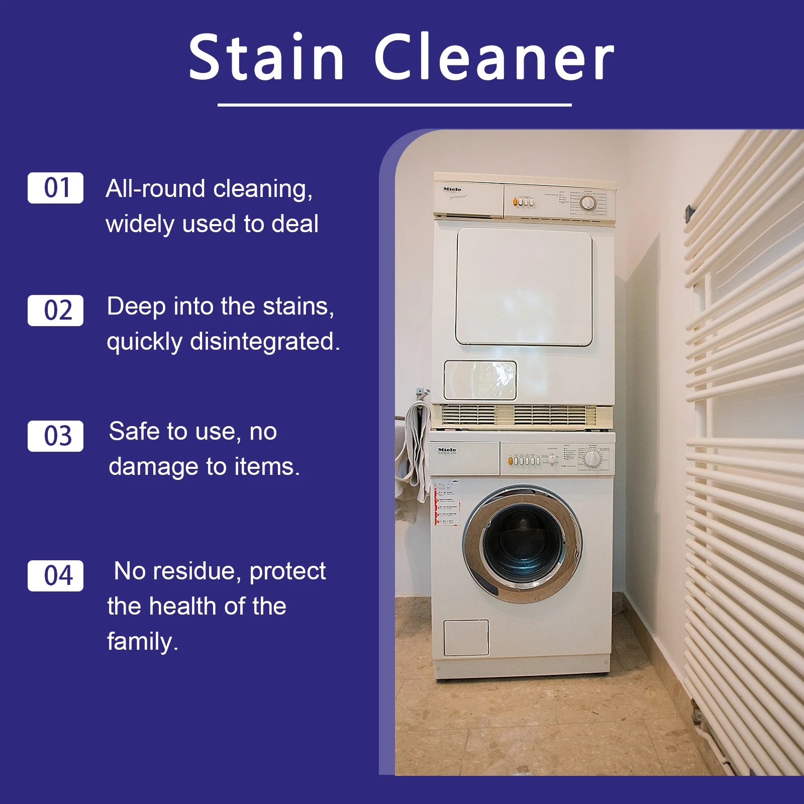 Mildew Stain Remover Gel