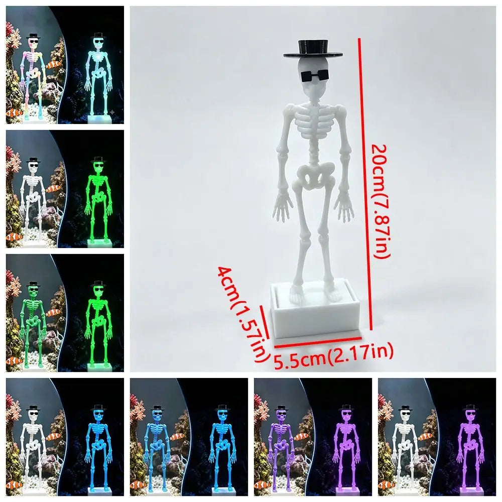 Dynamic Dancing Skeleton Aquarium Bubbler