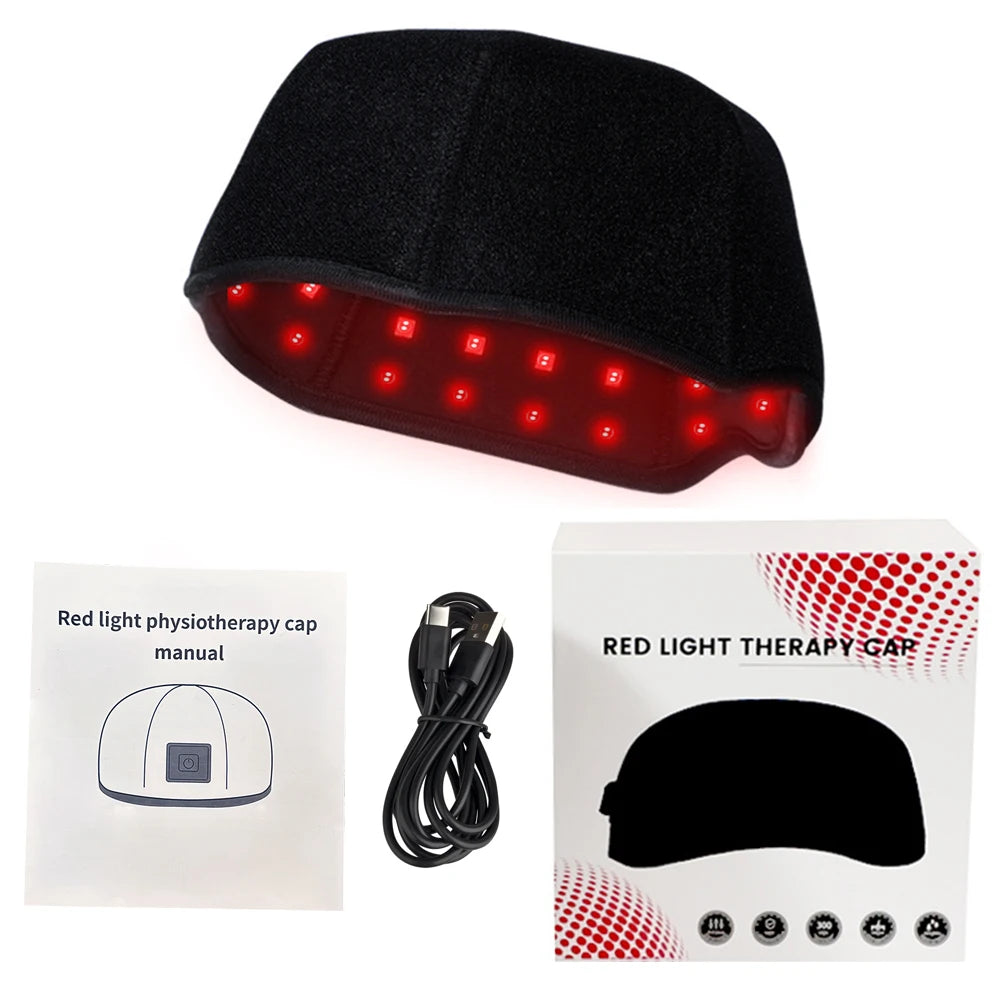 Anti Hair Loss Stress Relief LED Cap