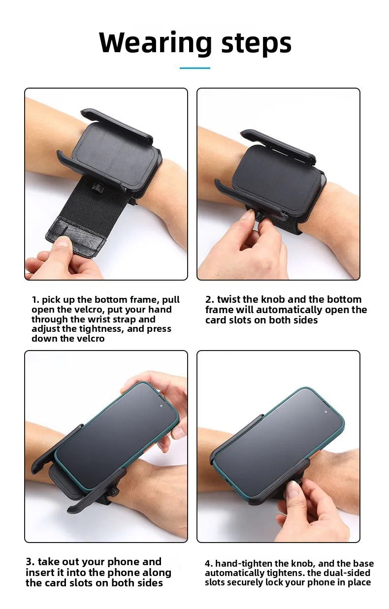 360° Rotatable Armband Phone Holder