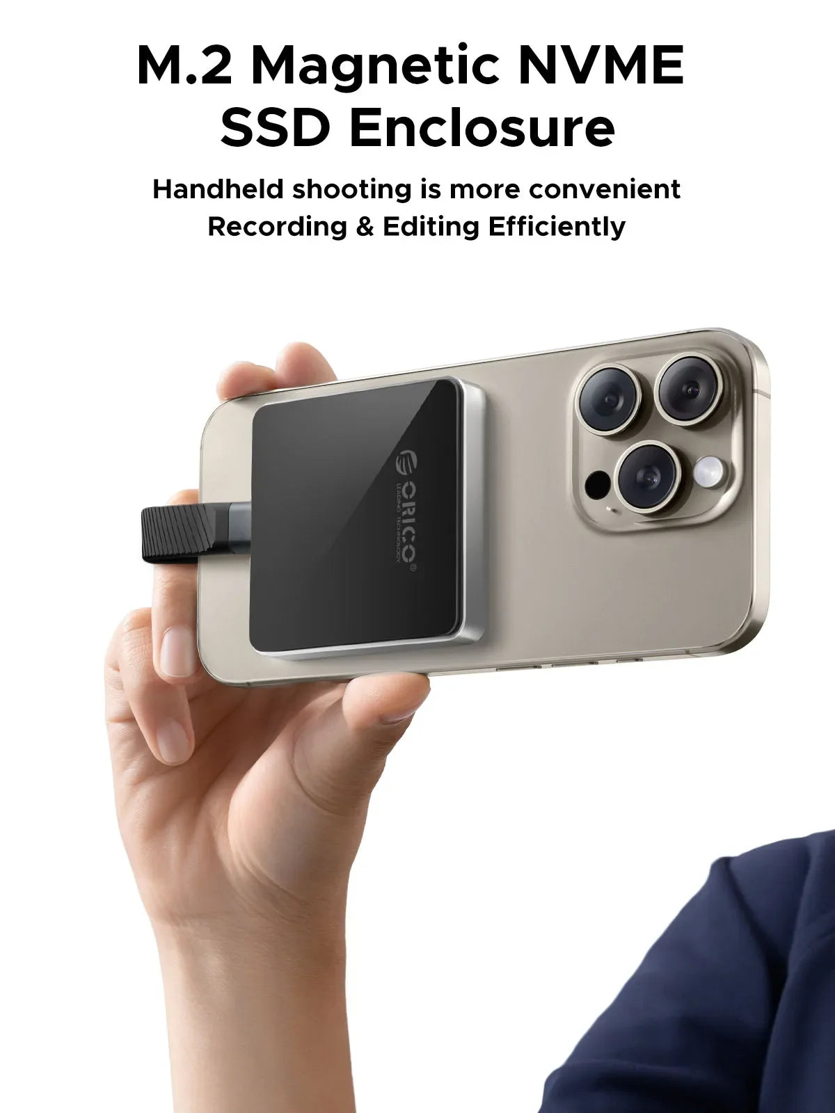 USB Type C Magnetic SSD Adapter