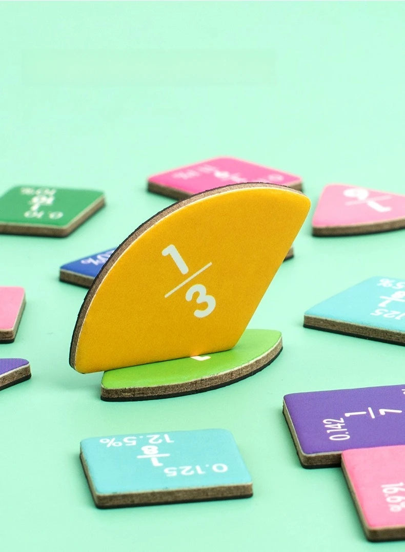 Magnetic Fraction Learning Toy