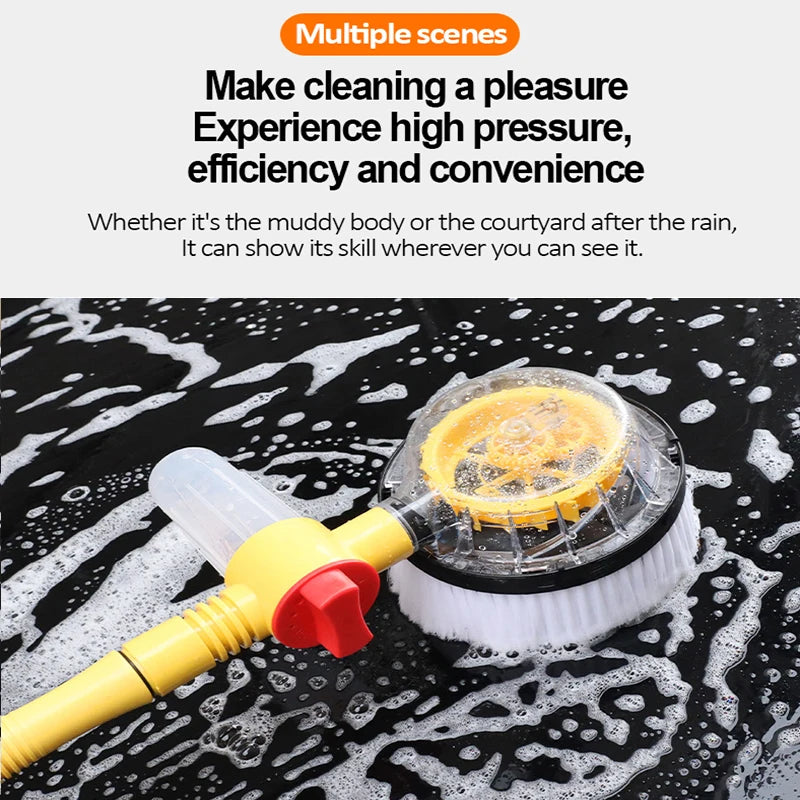 Multifunctional Car Rotary Wash Brush Kit