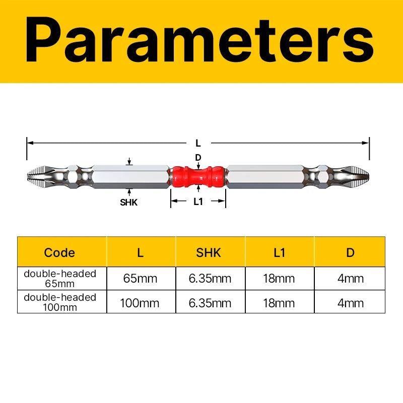 Magnetic Non-slip Hex Shank Drill Bits