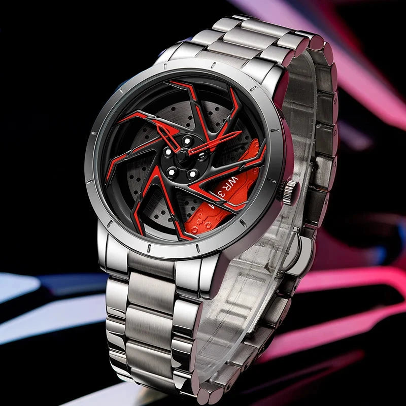 Spinning Wheel Luxury Watch