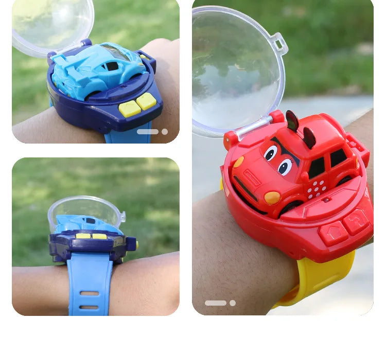 Mini RC Car Watch Toy