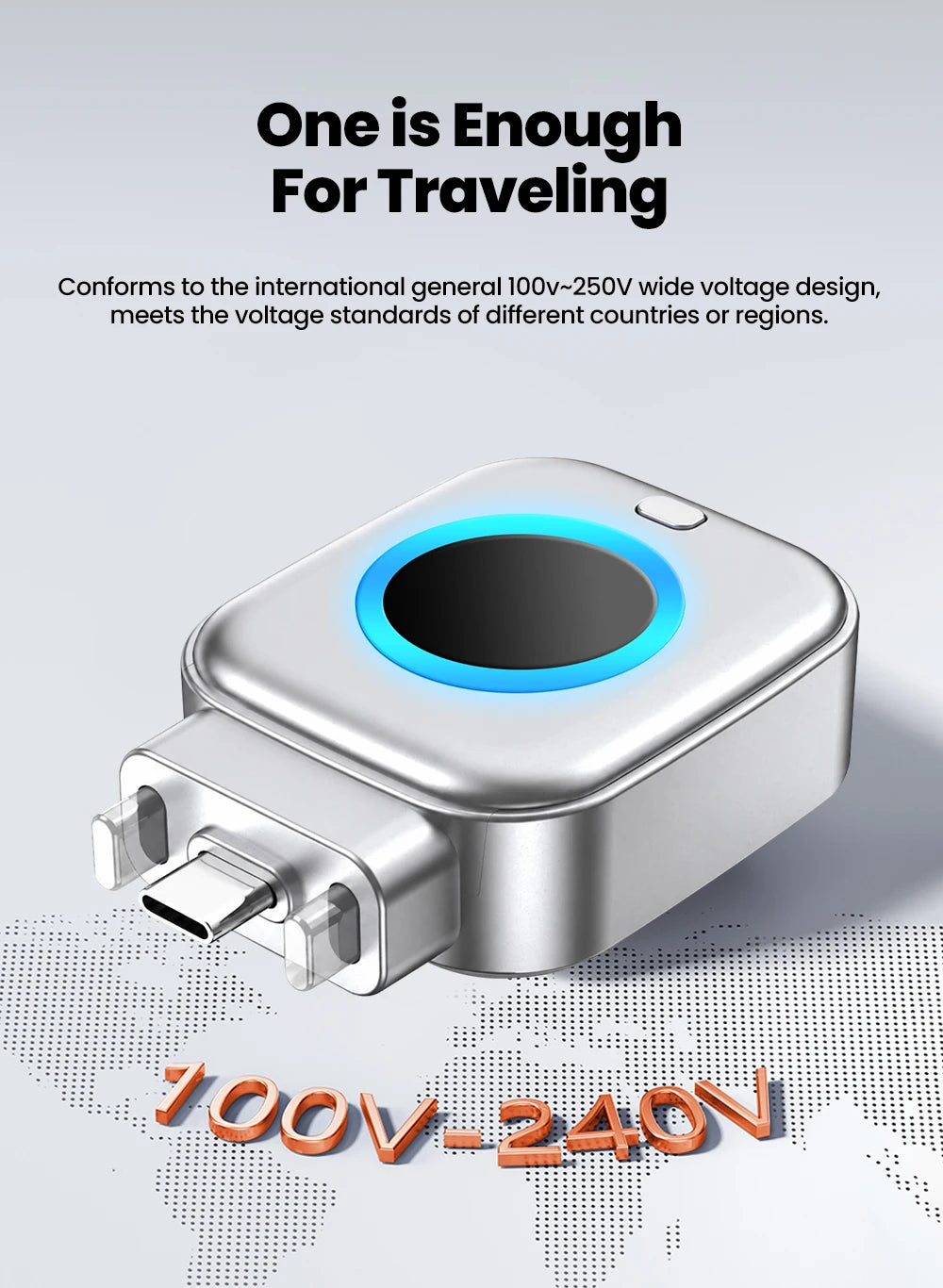 Type-C Auto Cut-Off Charging Adapter