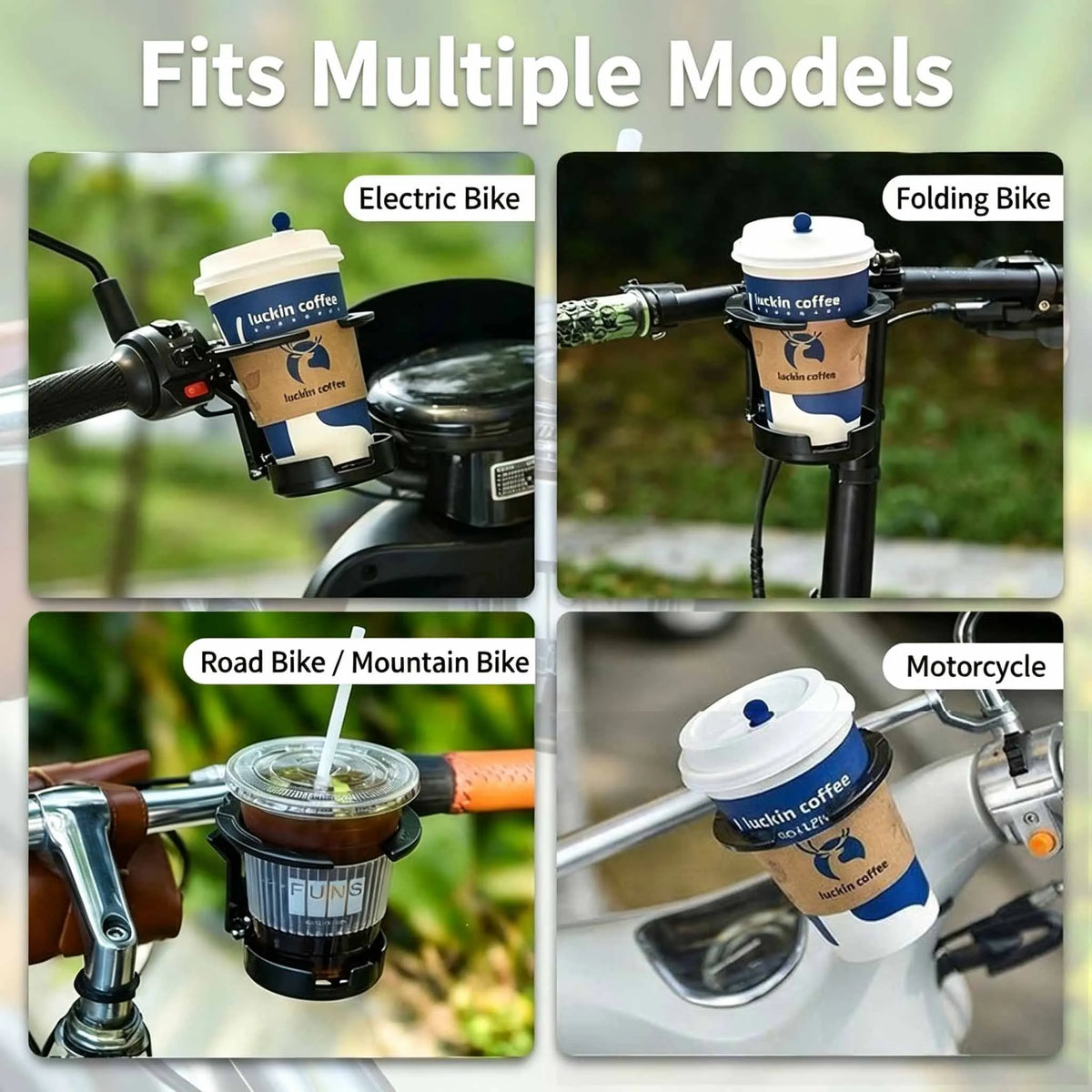 Compact Ride Foldable Cup Holder
