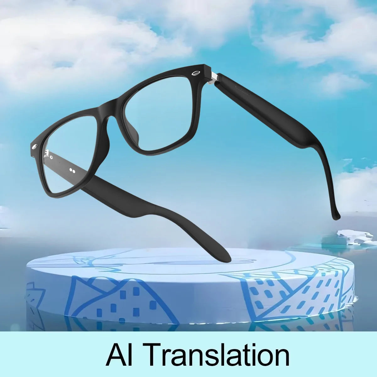 Smart AI Translation Sunglasses