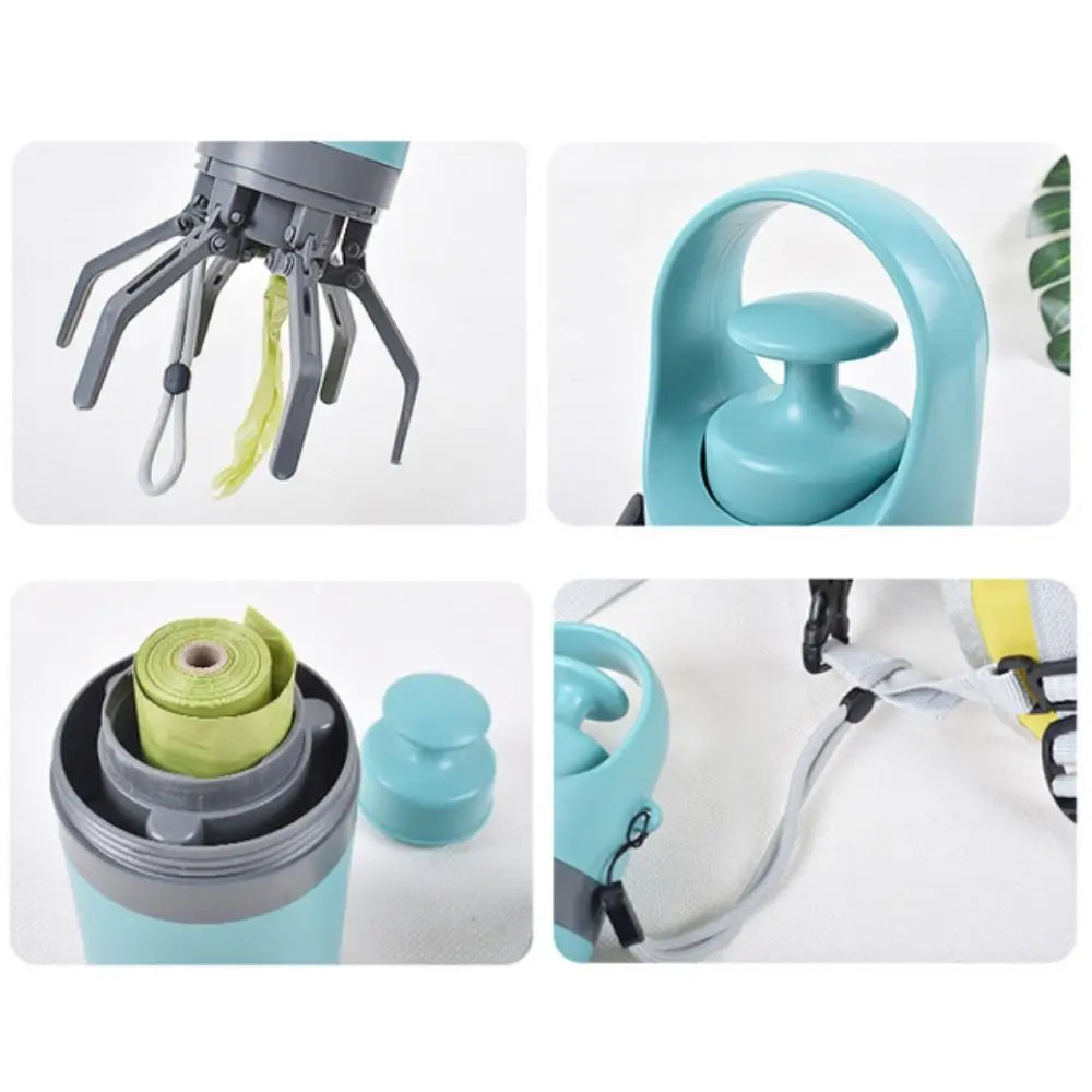 Effective Handheld Dog Poop Scooper With Bag Dispenser