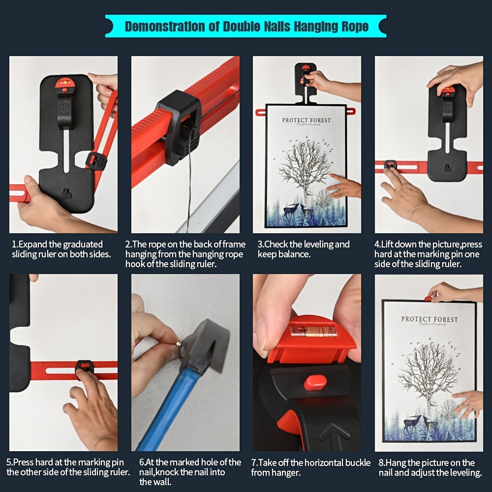 Precision Picture Hanging Assistant Tool