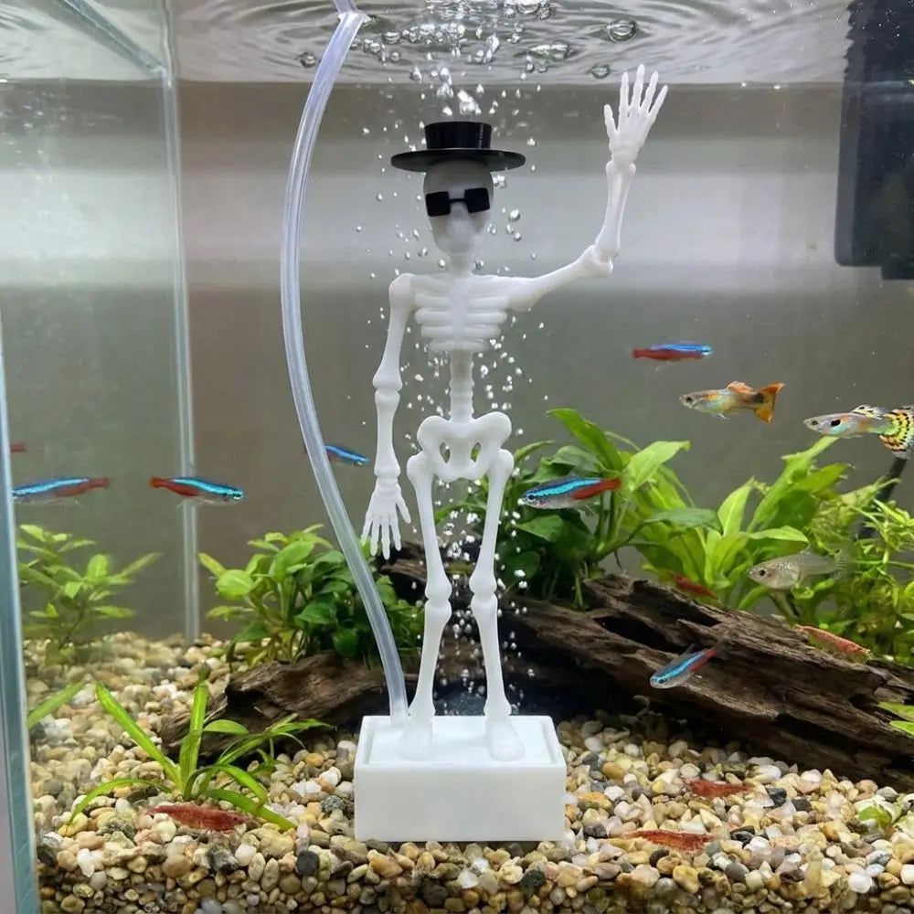 Dynamic Dancing Skeleton Aquarium Bubbler