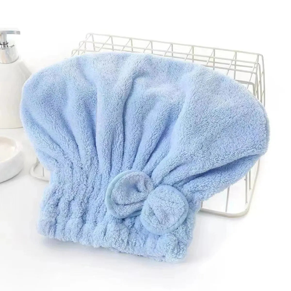 Microfiber Hair Drying Shower Turban