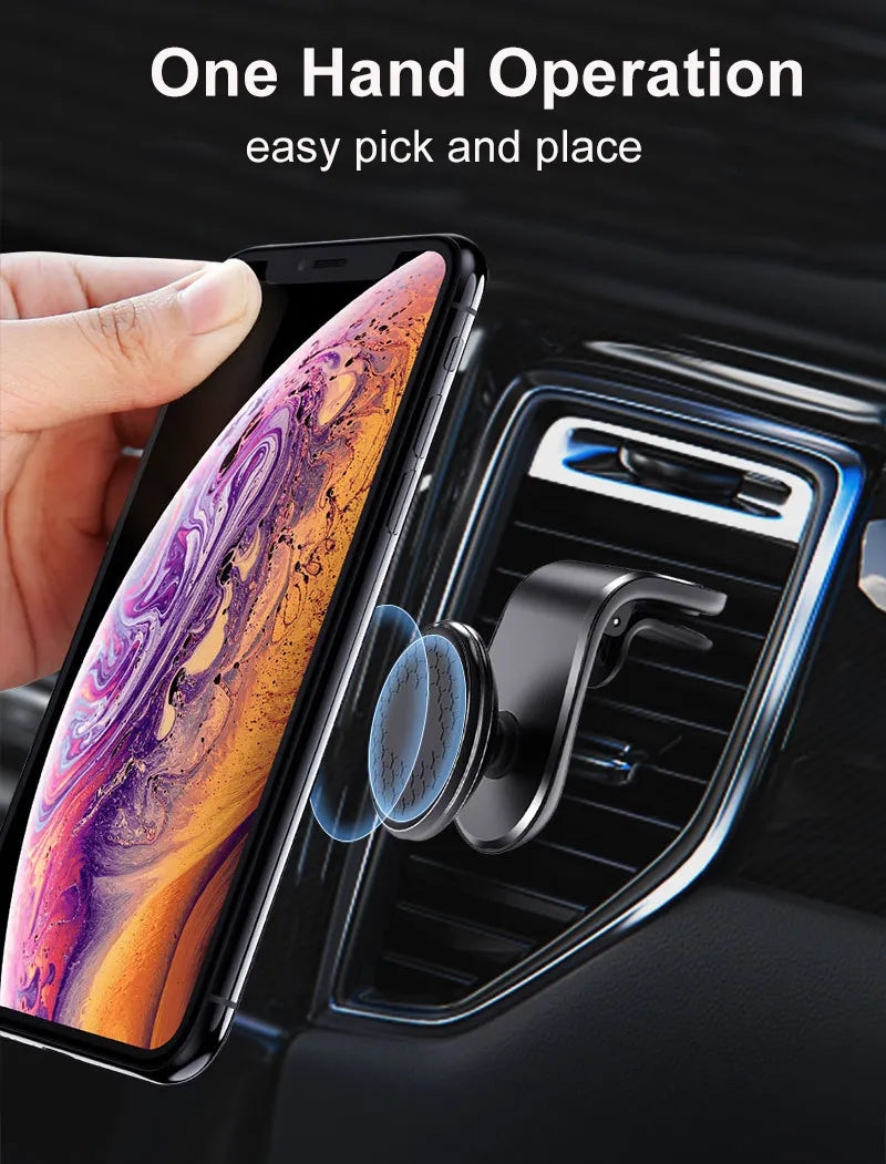 Magnetic Car Air Vent Clip Mobile Holder