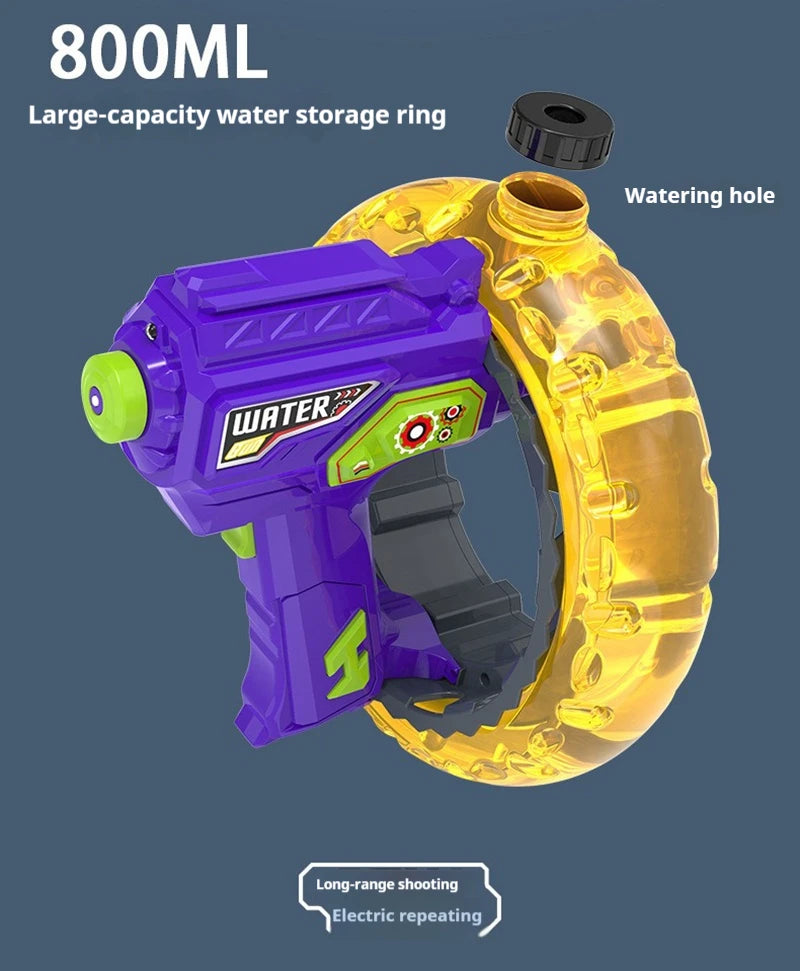 Electric Wrist Ring Water Gun Blaster