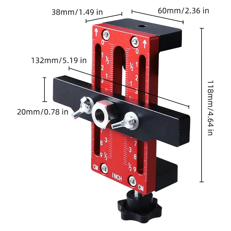 Cabinet Door Installation Locator Clamp