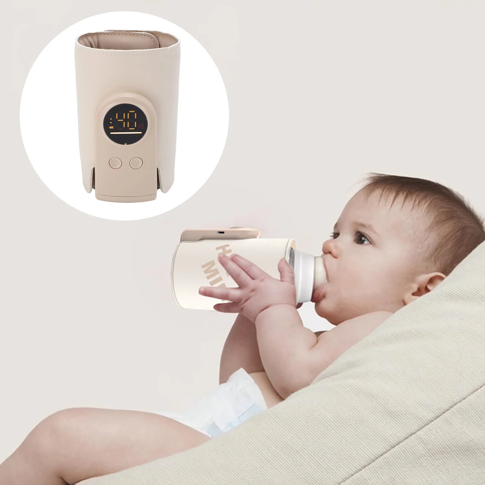 USB Cordless Feeding Bottle Warmer