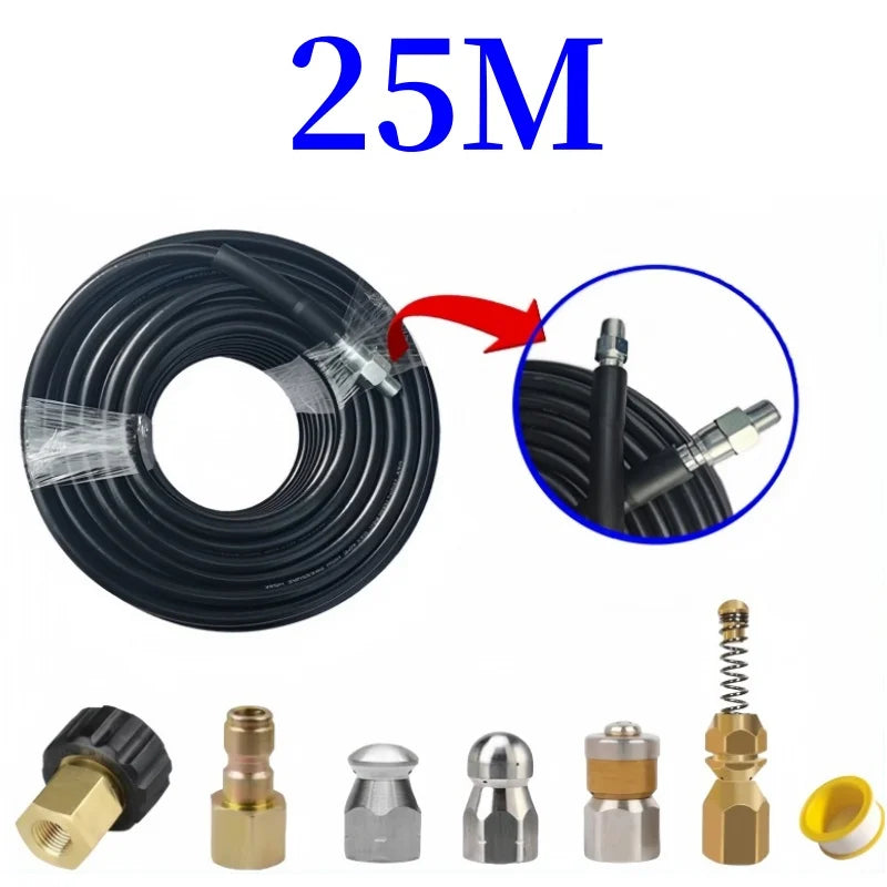 High Pressure Drainage Cleaning Kit