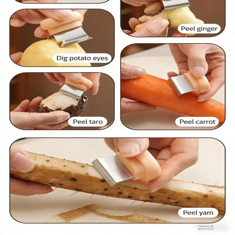 2 In 1 Peeler and Scraper Tool
