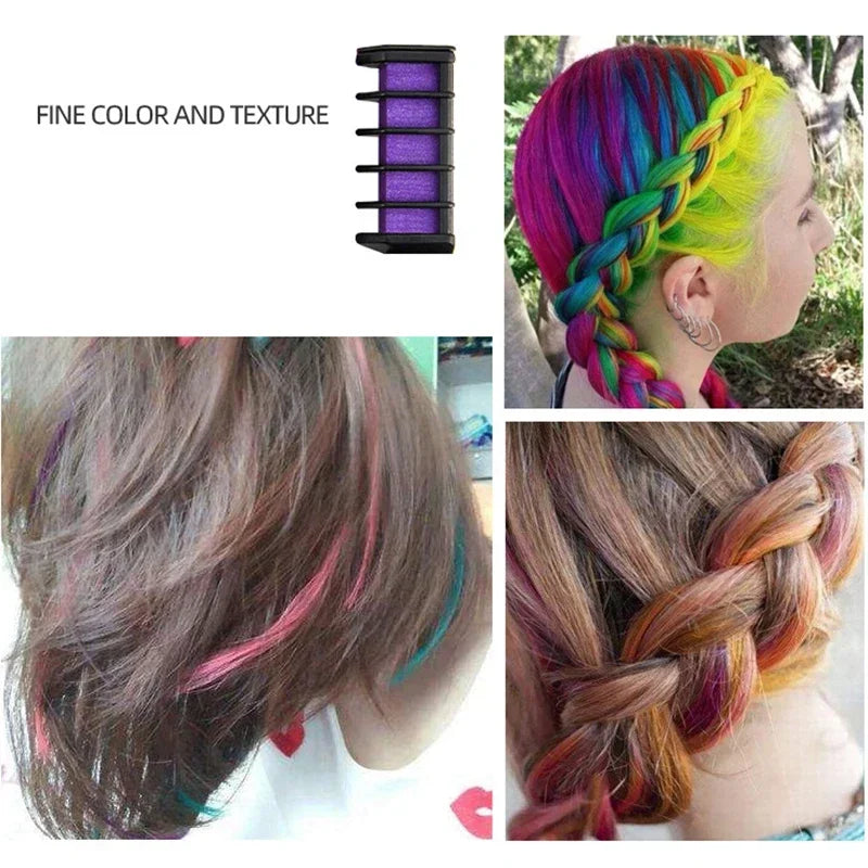 Instant Hairs Color Comb - 10Pcs