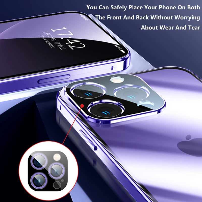 Magnetic Anti-Peep Privacy iPhone Case