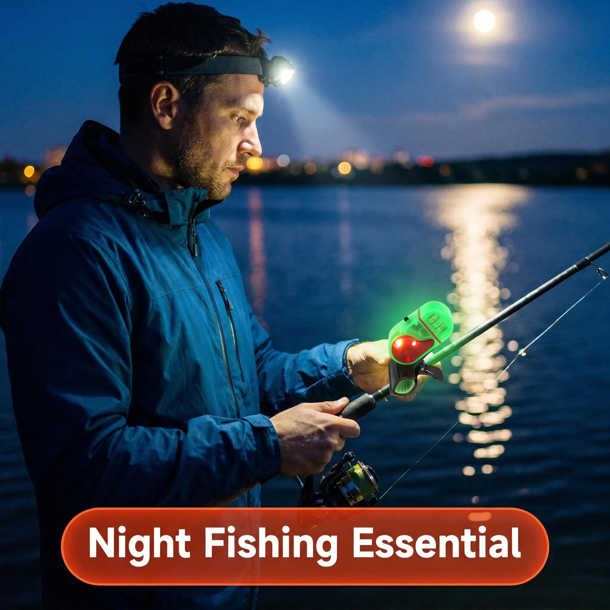 Fishing Bite Alarm with LED Light