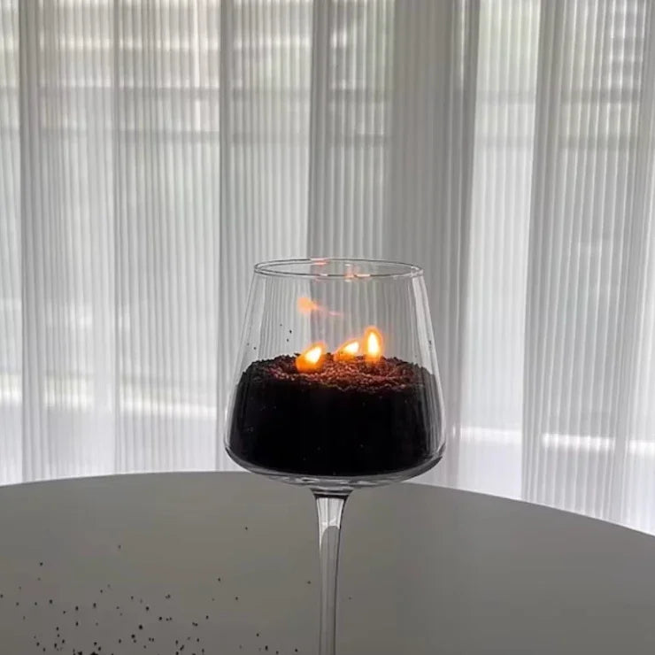 Non-Toxic Reusable Pearled Candle