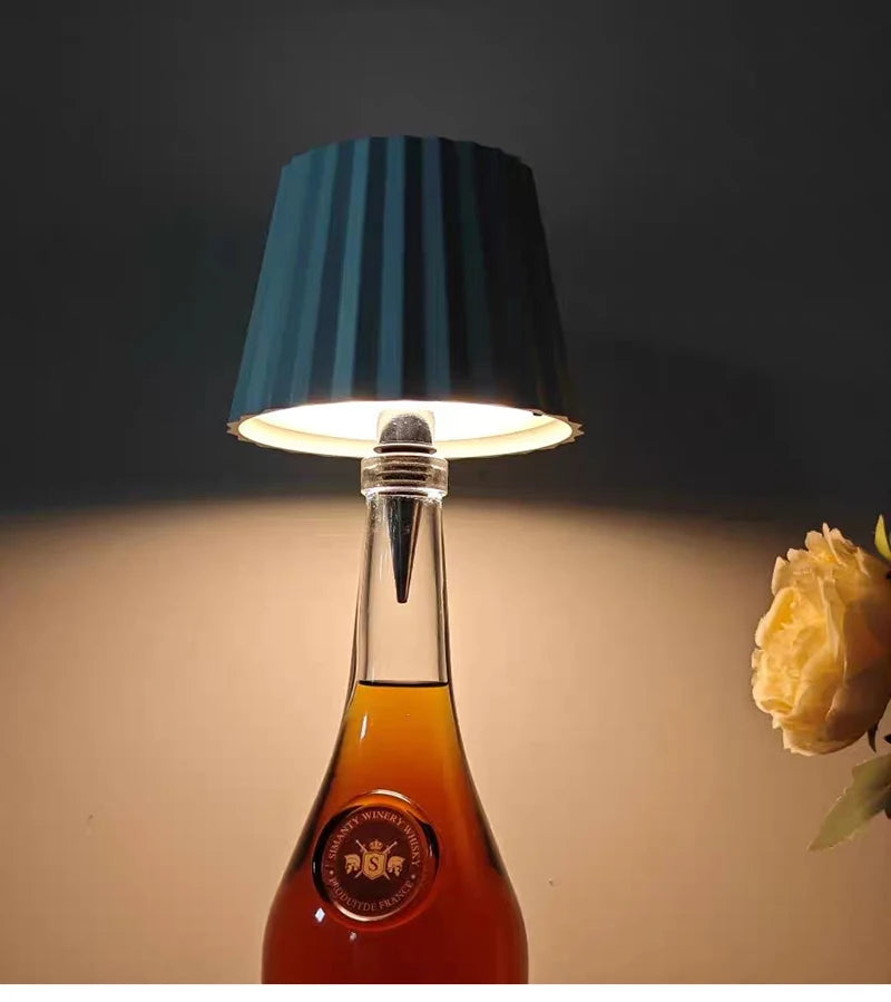 Bottle Top Touch Table Lamp