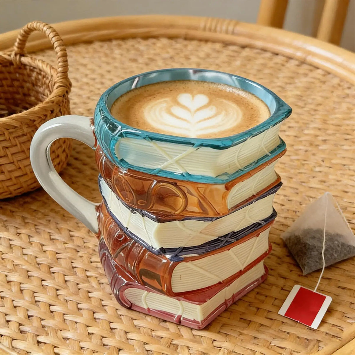 3D Bookshelf Coffee Mug