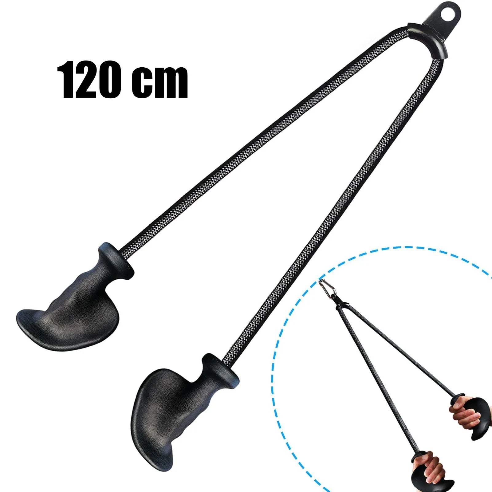Ergonomic Triceps Rope