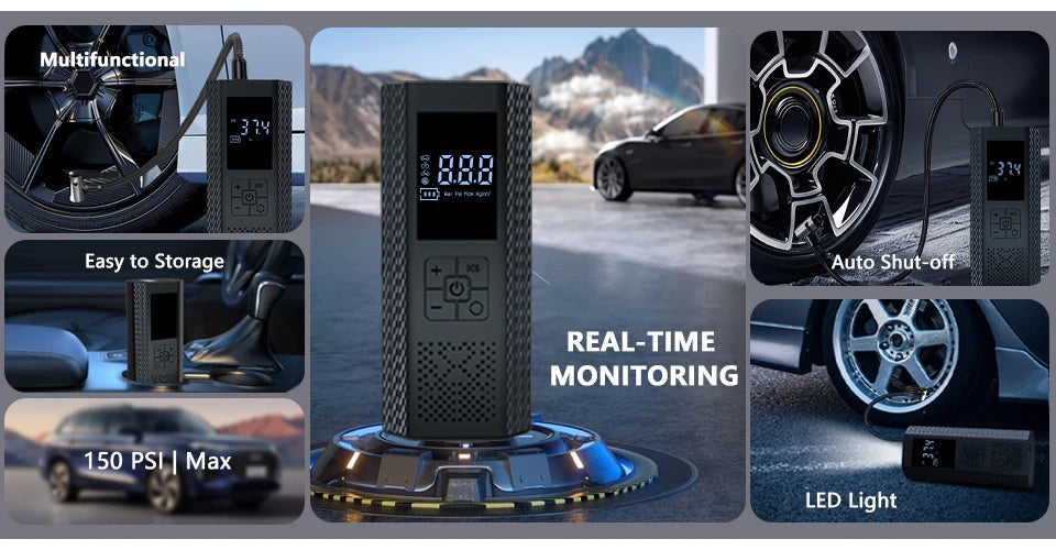 Portable Wireless Air Compressor