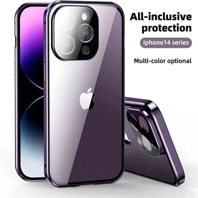Magnetic Anti-Peep Privacy iPhone Case