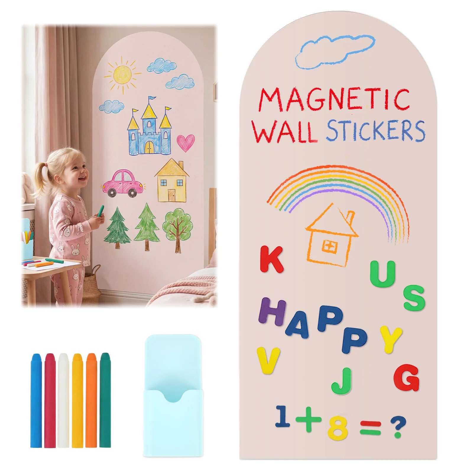 Magnetic Arch Wall Sticker