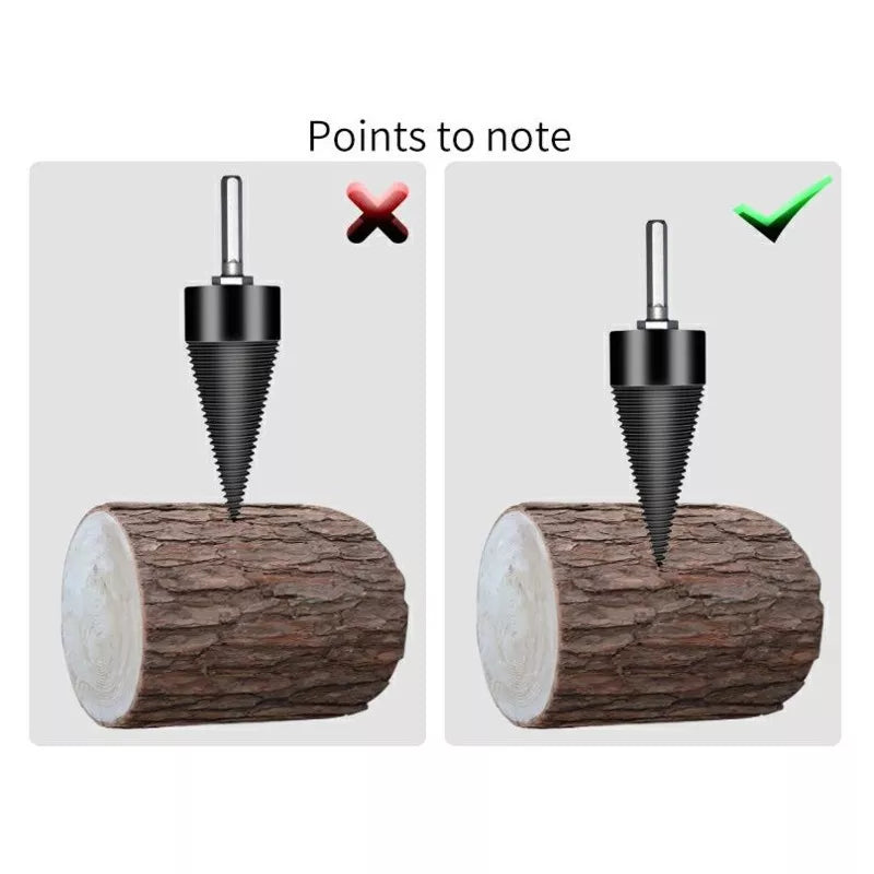 Wood Splitter Drill Bit