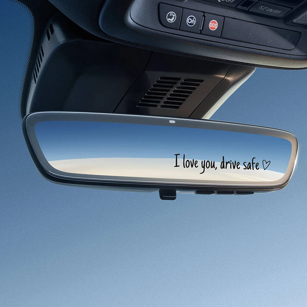 Affectionate Reminder Car Window/Visor Sticker