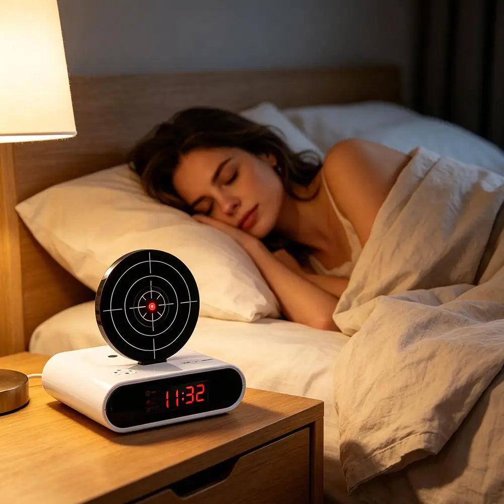 Target Digital LED Alarm Clock
