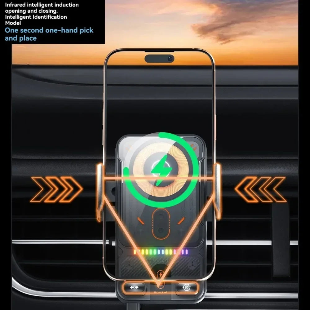 Universal Car Air Vent Automatic Electric Phone Holder