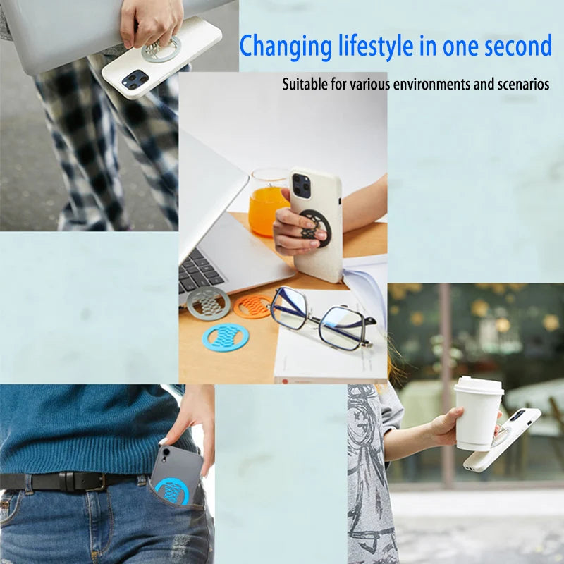 Elastic Silicone Ultrathin Mobile Anti-Slip Strap