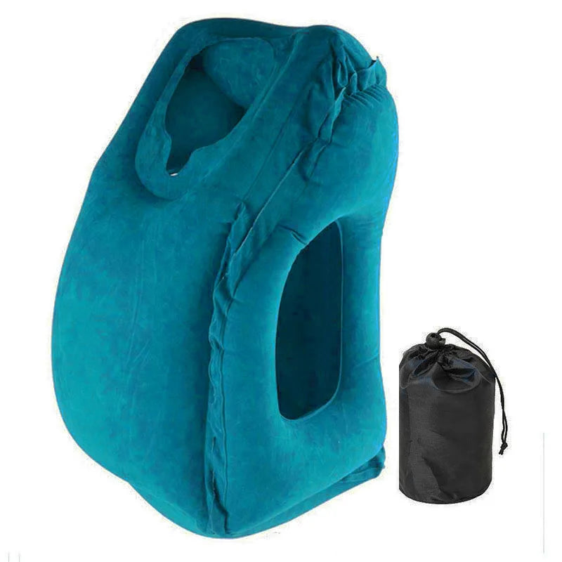 Inflatable Headrest Chin Support Pillow