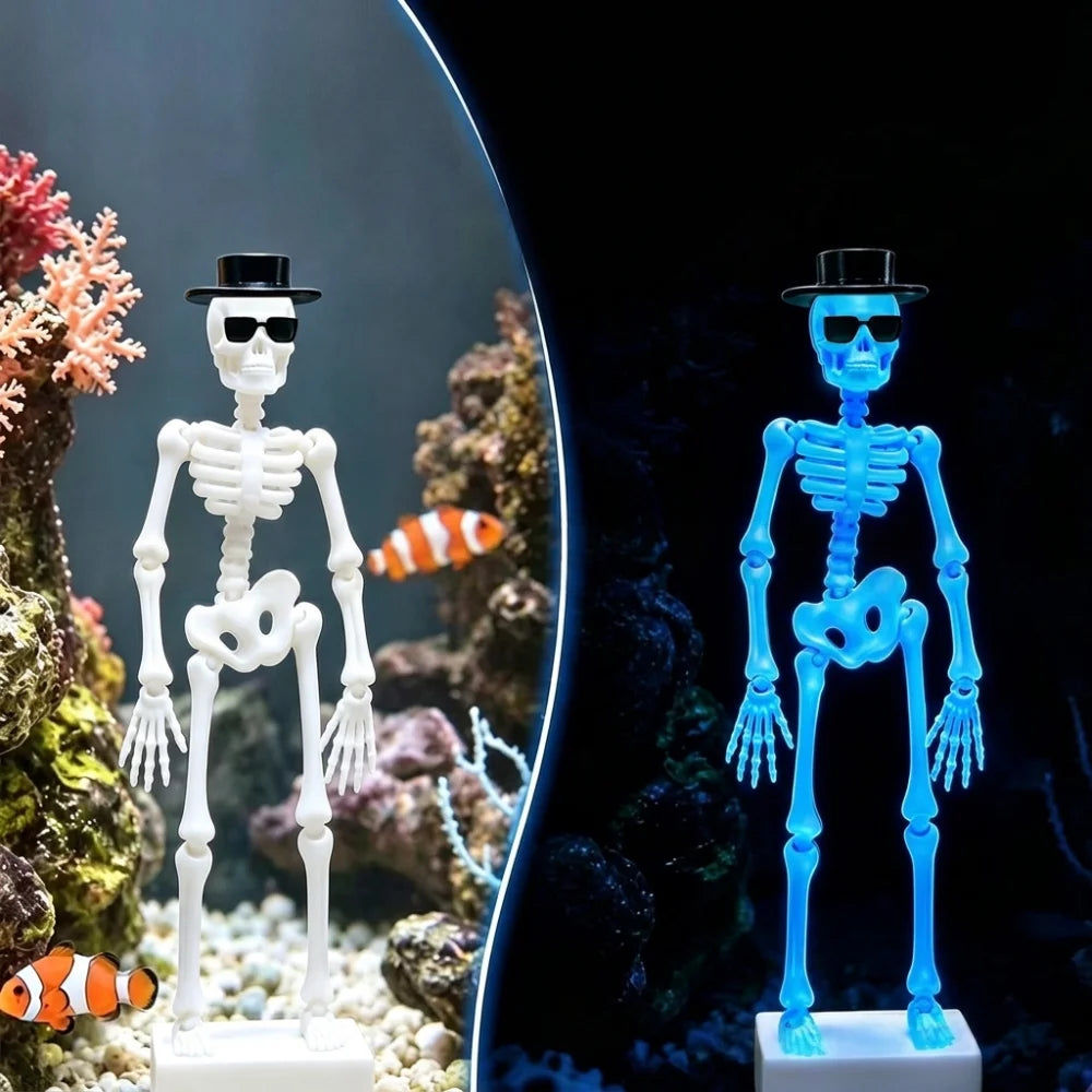 Dynamic Dancing Skeleton Aquarium Bubbler