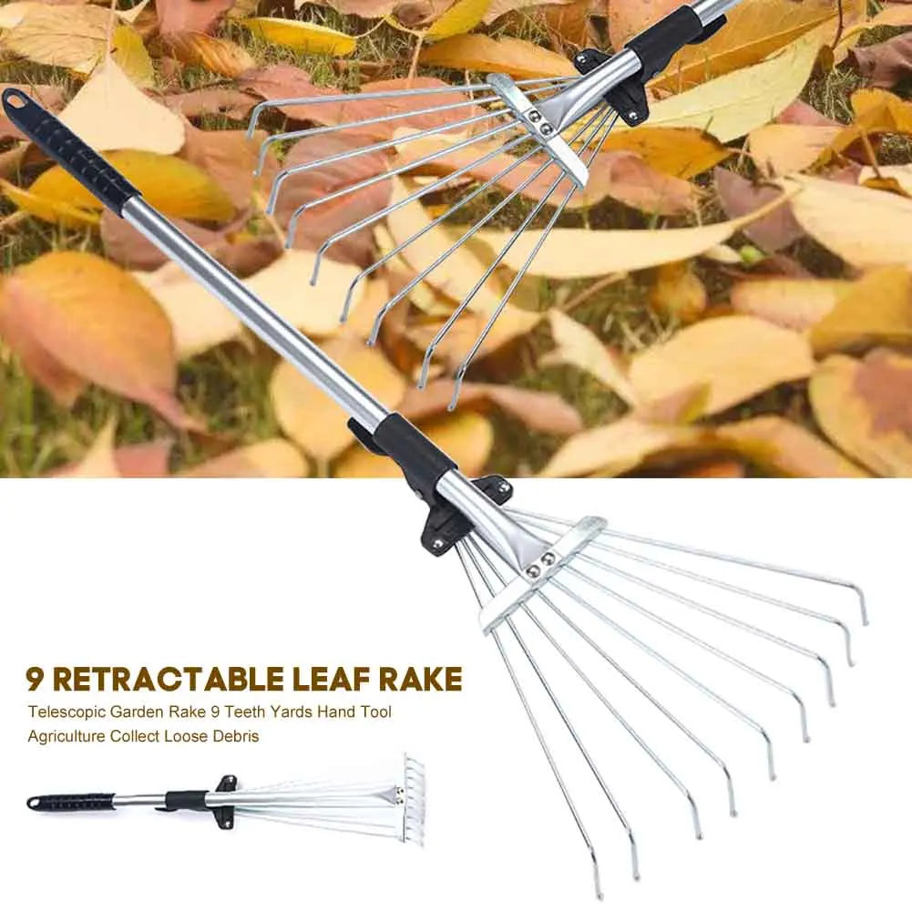 Retractable Garden Rake