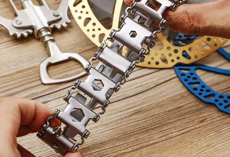 Stainless Steel Multi Tool Bracelet