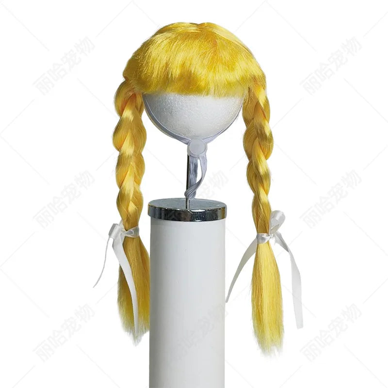 Pet Double Braid Wig