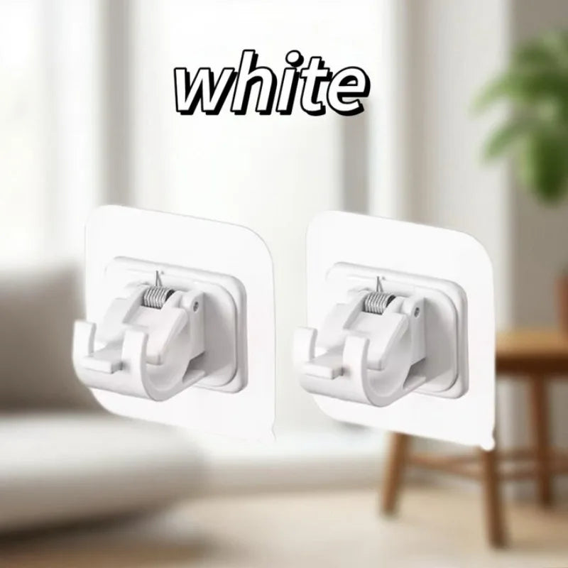 Adjustable Curtain Rod Wall Hooks