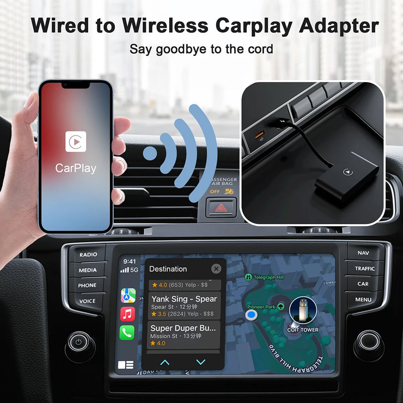 USB Wireless CarPlay Adapter