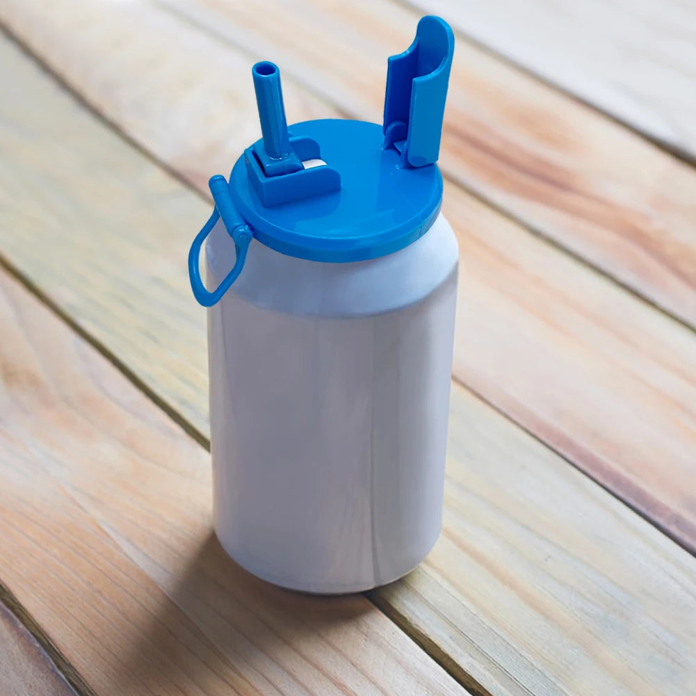 Silicone Soda Can Lid with Straw