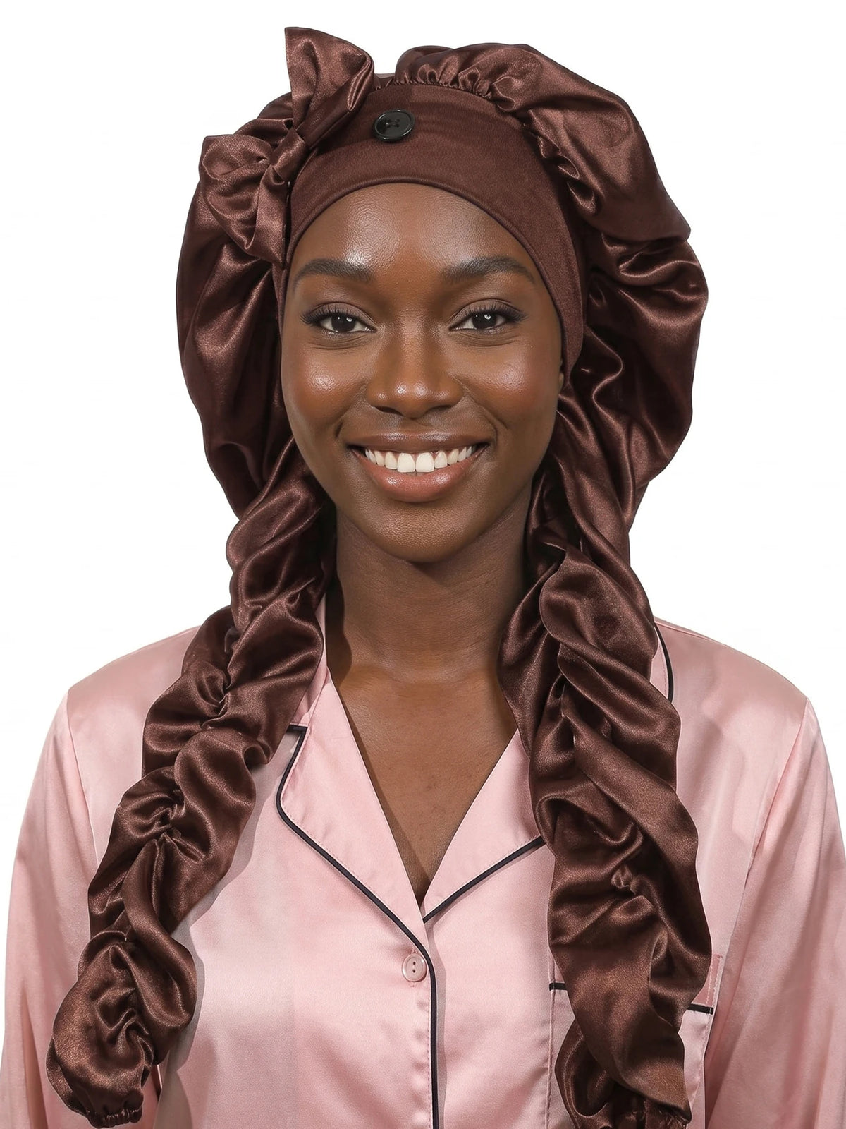 Satin Heatless Curling Bonnet