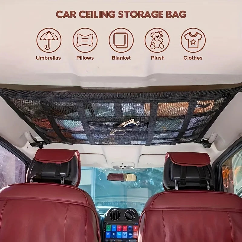 Car Ceiling Storage Organizer
