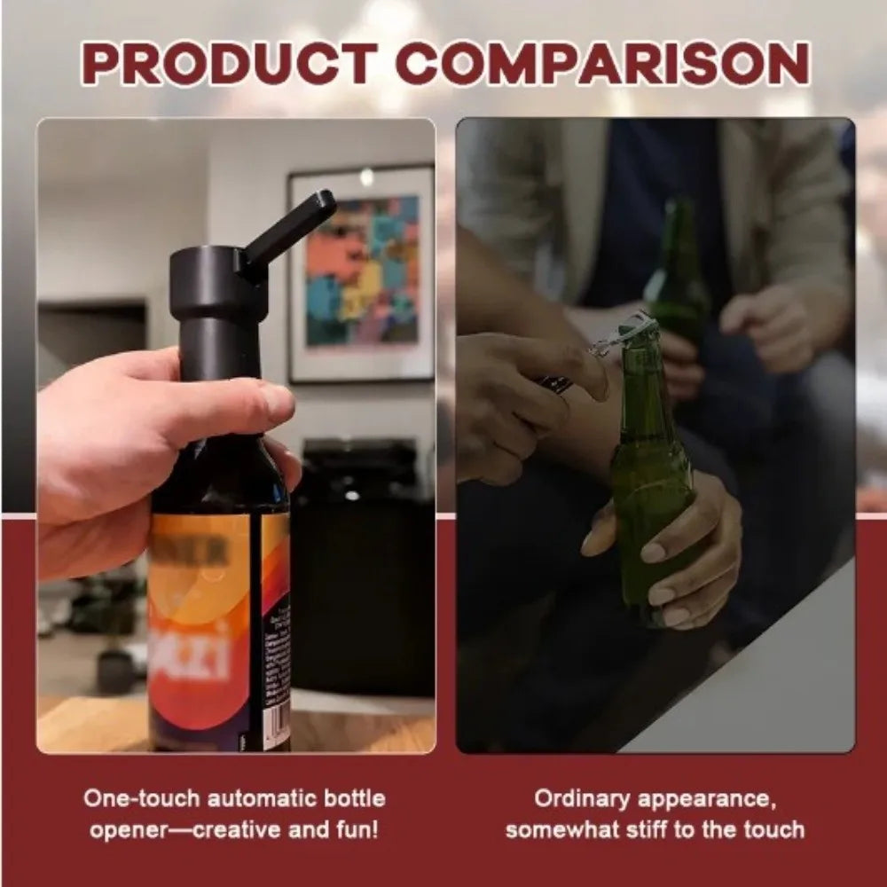 Multifunctional Lever Beer Bottle Opener